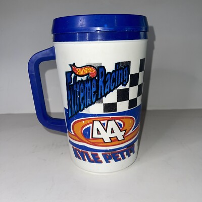 Vintage Hot Wheels Extreme Racing mug #44 Kyle Petty 1997 Rare!! e23