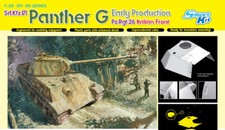 Panther G Early Production Pz.rgt.26 Italian Front Tank 1:3 5 Plastic Model Kit