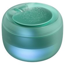 2.5 L Translucent Pet Drinking Water Fountain Waterer for Cats Dogs-3 Colors 4U