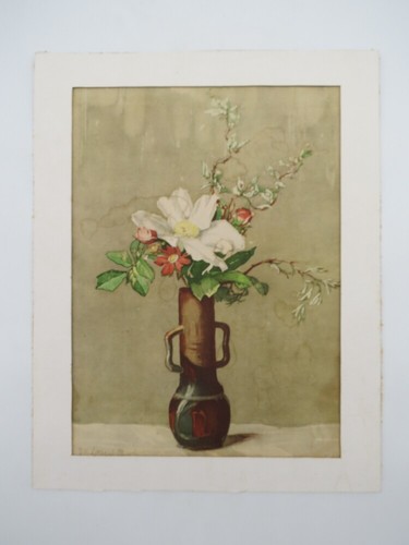 LITOGRAFÍA ORIGINAL DE PÓSTER OCTAVA UZANNE de Georges De Feure 1896 - Imagen 3 de 3