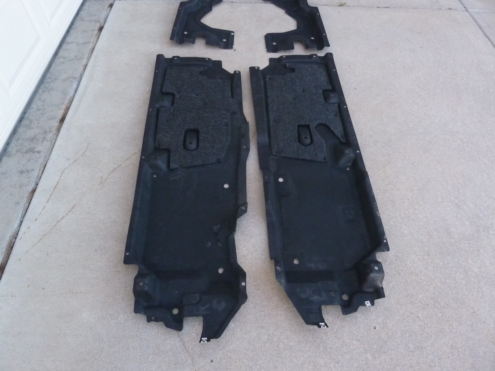 2015+ BENTLEY BENTAYGA Lower Splash Shields Guards Skid Under Plate AERO Covers