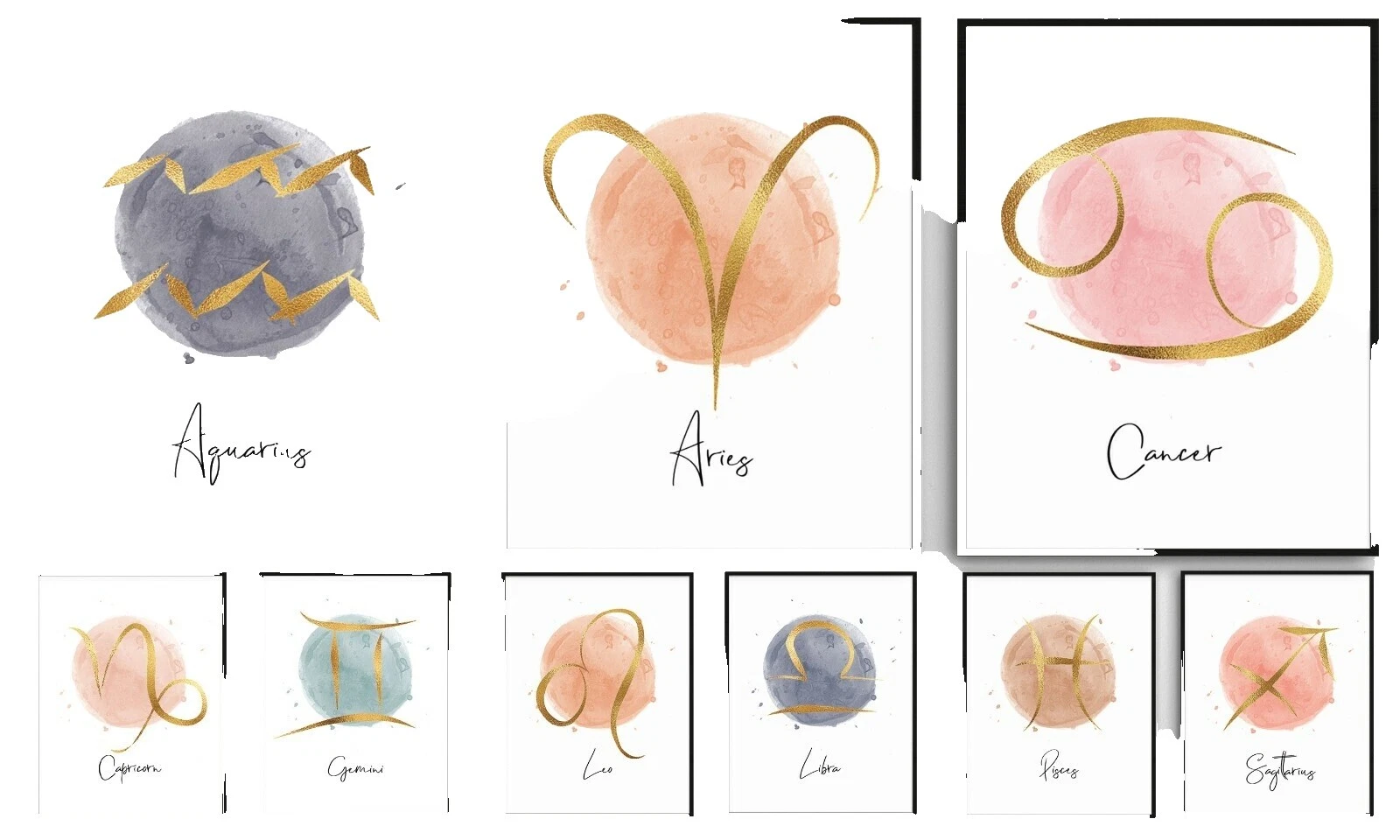 Pósters de decoración para el Hogar Handmade