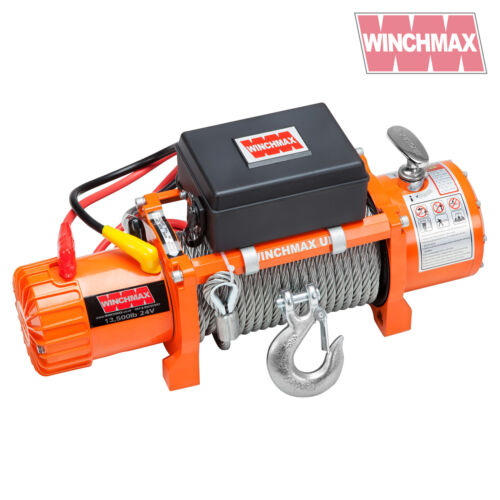 CABRESTANTE ELÉCTRICO 24V 4x4 13500 lb MARCA WINCHMAX - RECUPERACIÓN - TODOTERRENO - INALÁMBRICO - Imagen 3 de 10