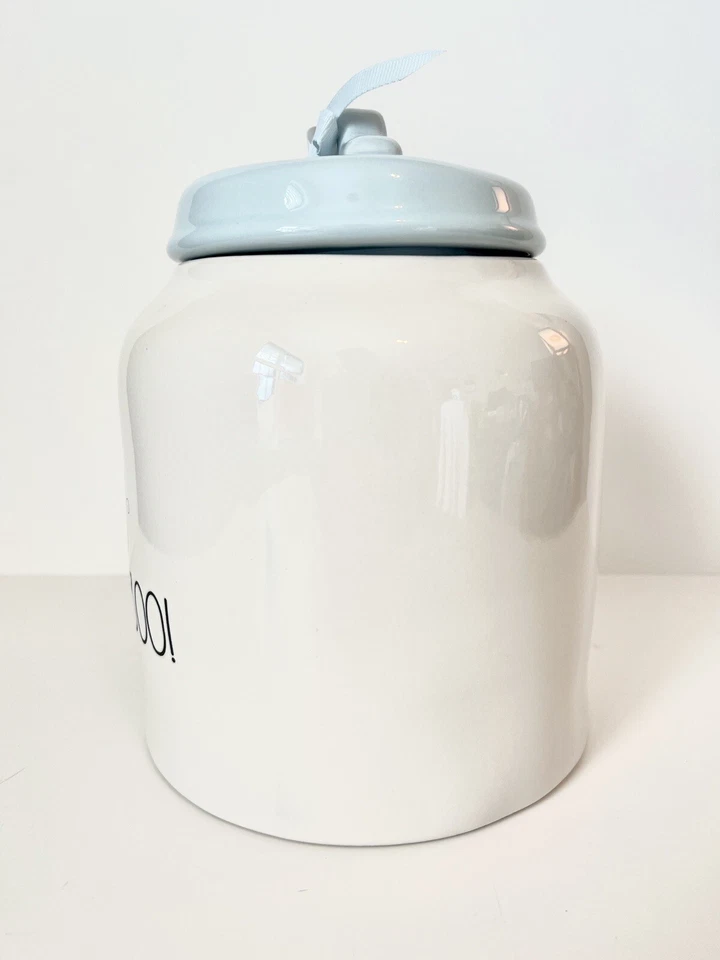 💙 Tarro de galletas bote Cenicienta Rae Dunn Disney Princesa BIBBIDI BOO Foto 3 de 4