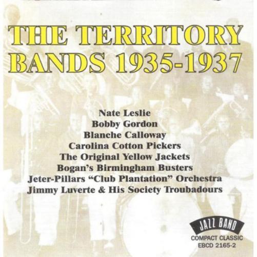 Various Artists The Territory Bands: 1938-1937 (CD) Album