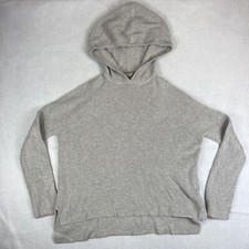 Athleta Small gray knit sweater long sleeve hoodie