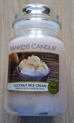 Yankee Candle  Large Jar, COCONUT RICE CREAM,  623g, Selten