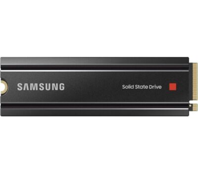 Samsung 980 PRO 2TB NVMe Internal SSD with Heatsink - Black (MZ