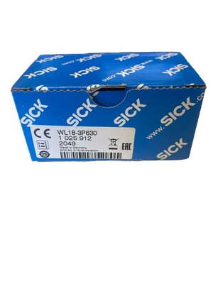 WL18-3P630 SICK 1025912 Photoelectric Sensor Brand New In Box