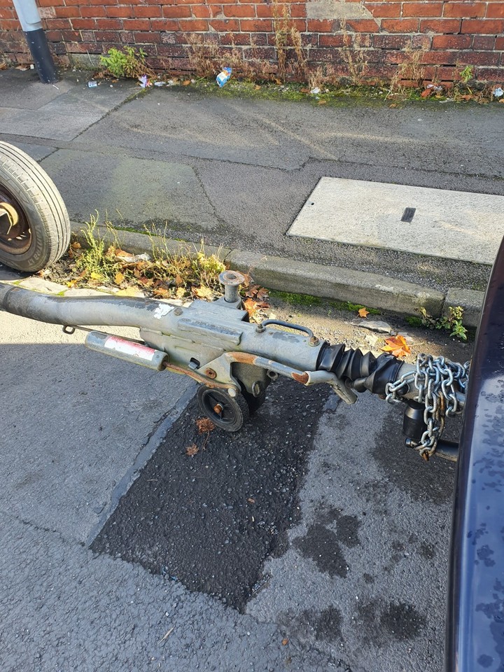 Car Trailer Chassis (braked) eBay