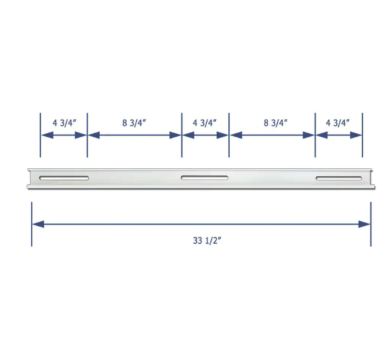 900036000 BTU Outdoor Wall Mounting Bracket for Ductless Split Air