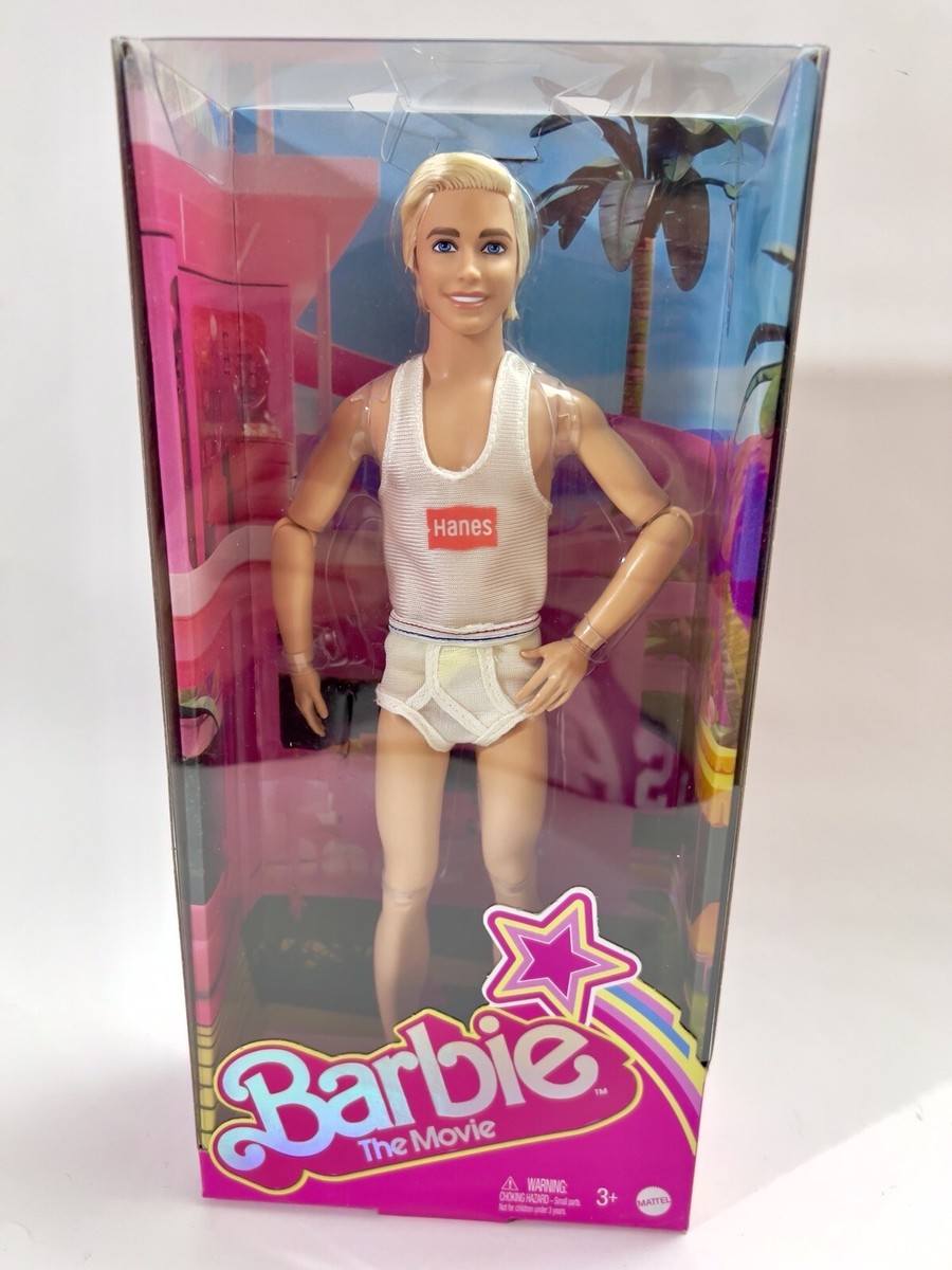 Barbie The Movie Collectible Ken Doll Deleted Wake-up NEW