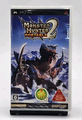 Japanese Monster Hunter Portable 2nd Sony Playstation PSP Import US Seller New 