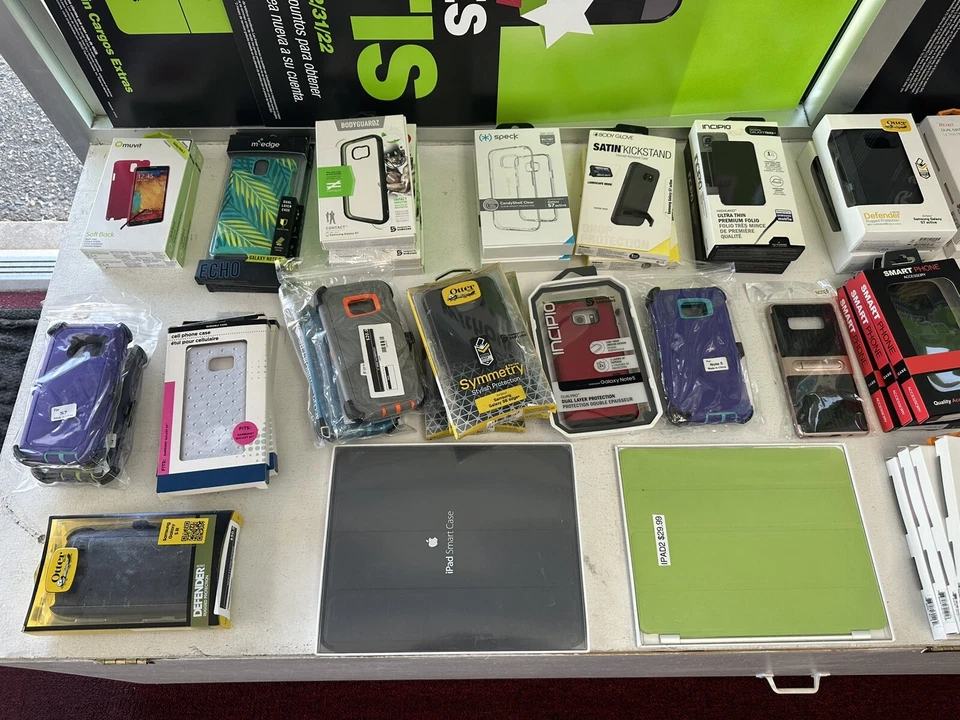LOT OF 80 PHONE CASES MIX of IPHONE,IPAD,SAMSUNG, LG,alcatel,speck bodygaurd - Image 2 of 4