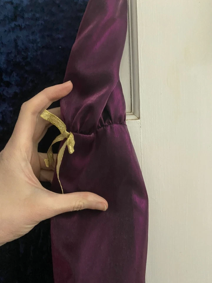 Vestido Disfraz de Princesa Medieval American Girl Halloween Niña Talla Mediana Foto 4 de 4