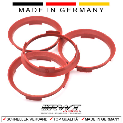 4 Zentrierringe 70,4 x 66,1 Rondell ROD Aluett SPEEDS Nissan Renault etc. (#82)