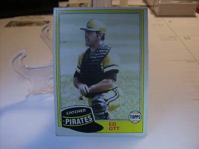1981 Topps Baseball  #246 - Ed Ott DP - Pittsburgh Pirates   81-361