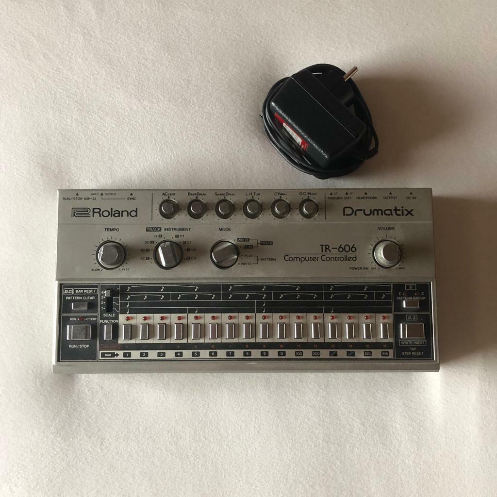 鍵盤楽器 tr 606 roland Roland TR-606 Drumatix Computer Controlled Vintage Analogue