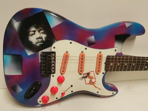80's ROBIN HENDRIX POP ART STR*T - UNIQUE