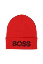 NEW HUGO BOSS red cool SIZE 54 BEANIE HAT CAP UNISEX WINTER