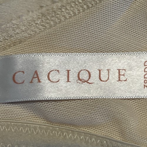Cacique BH Damen 38DDD beige leicht gefüttert T-Shirt Bügel Full Coverge - Bild 6 von 21