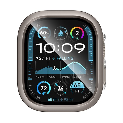 Tempered Glass Case Protector For Apple Series 10 42/46mm Ultra 1/2 Smart Watch - Zdjęcie 15 z 56