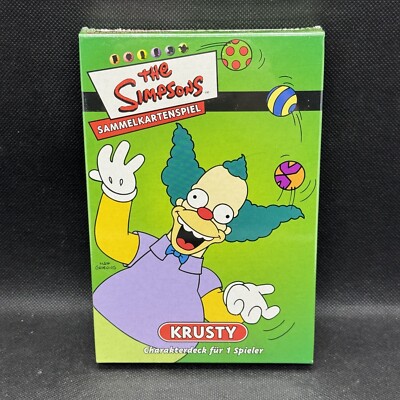 The Simpsons Sammelkartenspiel Krusty Charakterdeck - NEU & OVP 