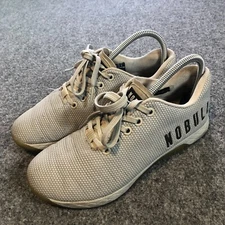 Nobull Shoes Mens 6 Womens 7.5 Gray Flat Bottom Training SuperFabric Crossfit