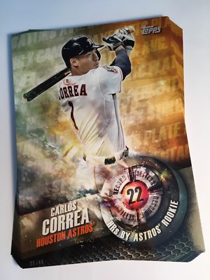 2016 Topps Record Setters Jumbo 5x7 /49 You Pick Low Shipping