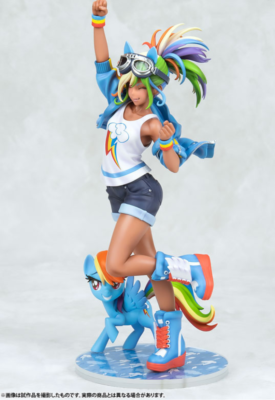 中古品 Rainbow Dash フィギュア コトブキヤ Kotobukiya MY LITTLE PONY BISHOUJO Rainbow Dash 1/7 from JAPAN | eBay