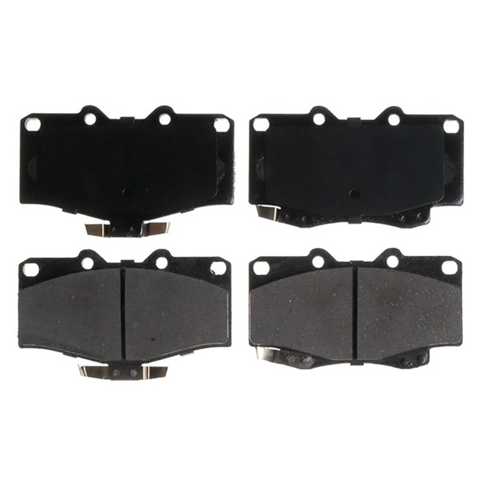 Rotores de freio dianteiro e pastilhas de freio de cerâmica para Toyota 4Runner 1989 1990 1991 - Imagem 2 de 4