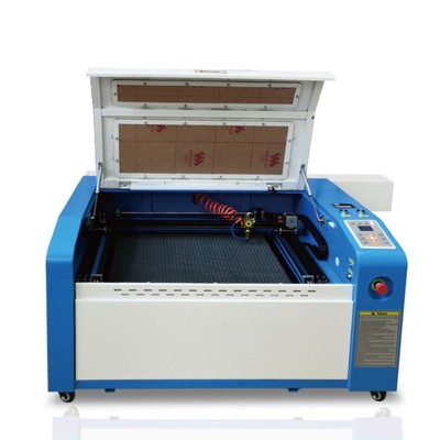 cnccheap 80W 600x400mm Co2 Mini Laser Engraver Engraving Machine CW-3000 Chiller