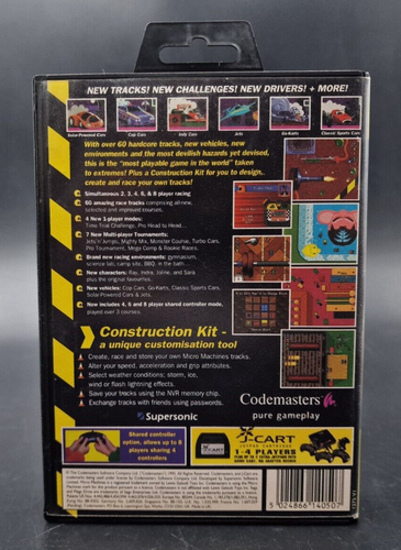 Micro Machines Turbo Tournament 96 - SEGA Megadrive Mega Drive - Complet - PAL - Photo 2/9