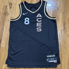 Nike Las Vegas WNBA Aces Swingman Jersey #8 Cambage DriFit Size L DJ4575-010