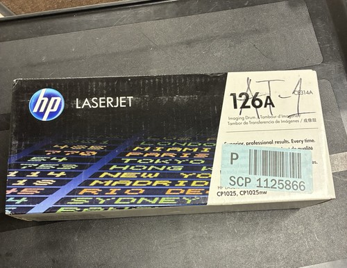 LCL Tambor 126A CE314A (Negro) Compatible para HP LaserJet Pro CP1020 CP1025 CP1025nw LaserJet 100 Color LCL Tambor 126A CE314A (Negro) Compatible para HP LaserJet Pro CP1020 CP1025 CP1025nw LaserJet 100 Color