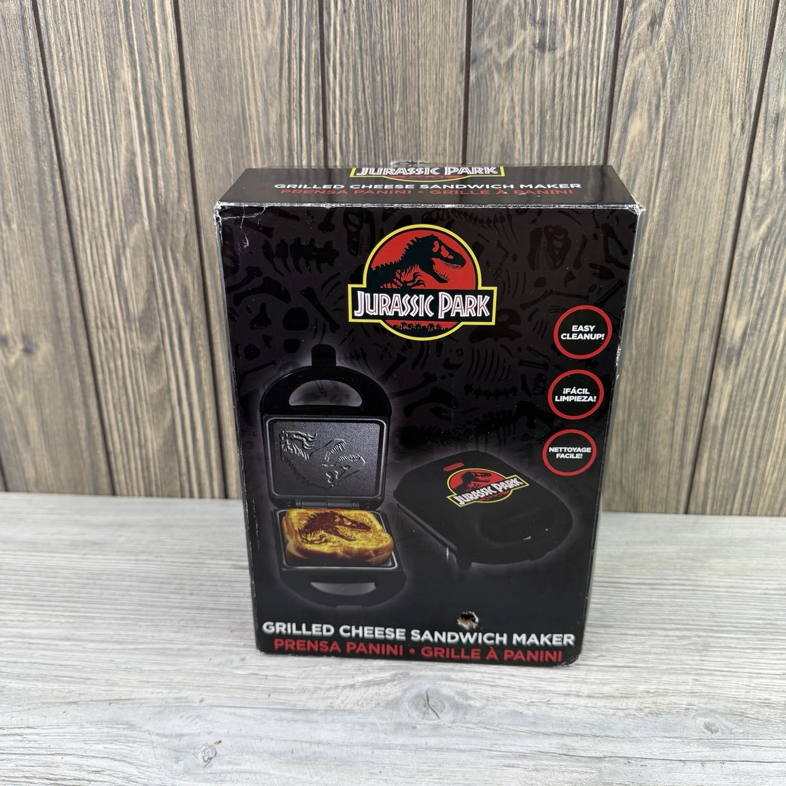 Jurassic Park Collectible Dinosaur Movie Grilled Cheese Sandwich Maker
Opens in a new window or tab