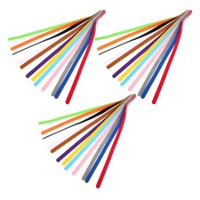 3Pcs Nylon Newborn Puppy Collar Adjustable Identification Bands For Small Dogs