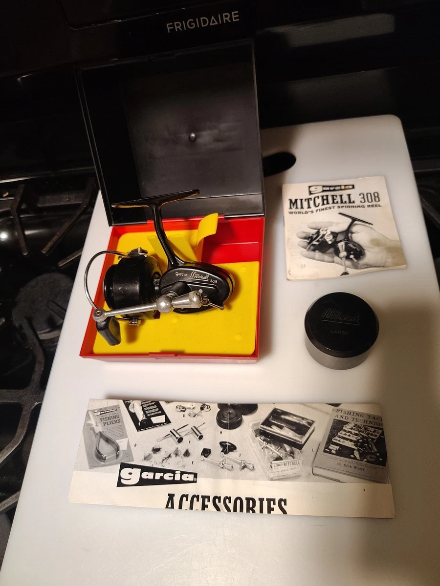 60年代 MITCHELL 308 #0391344 美品ケース付き Mitchell 308 Spinning Reel for sale | eBay