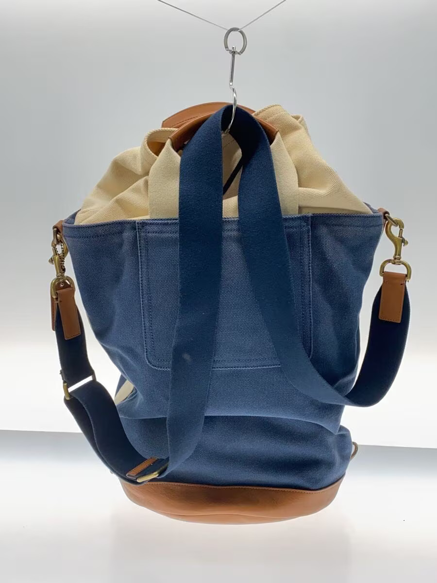 Authentic COACH Heritage Solid Tote Bag Canvas NV… - image 3