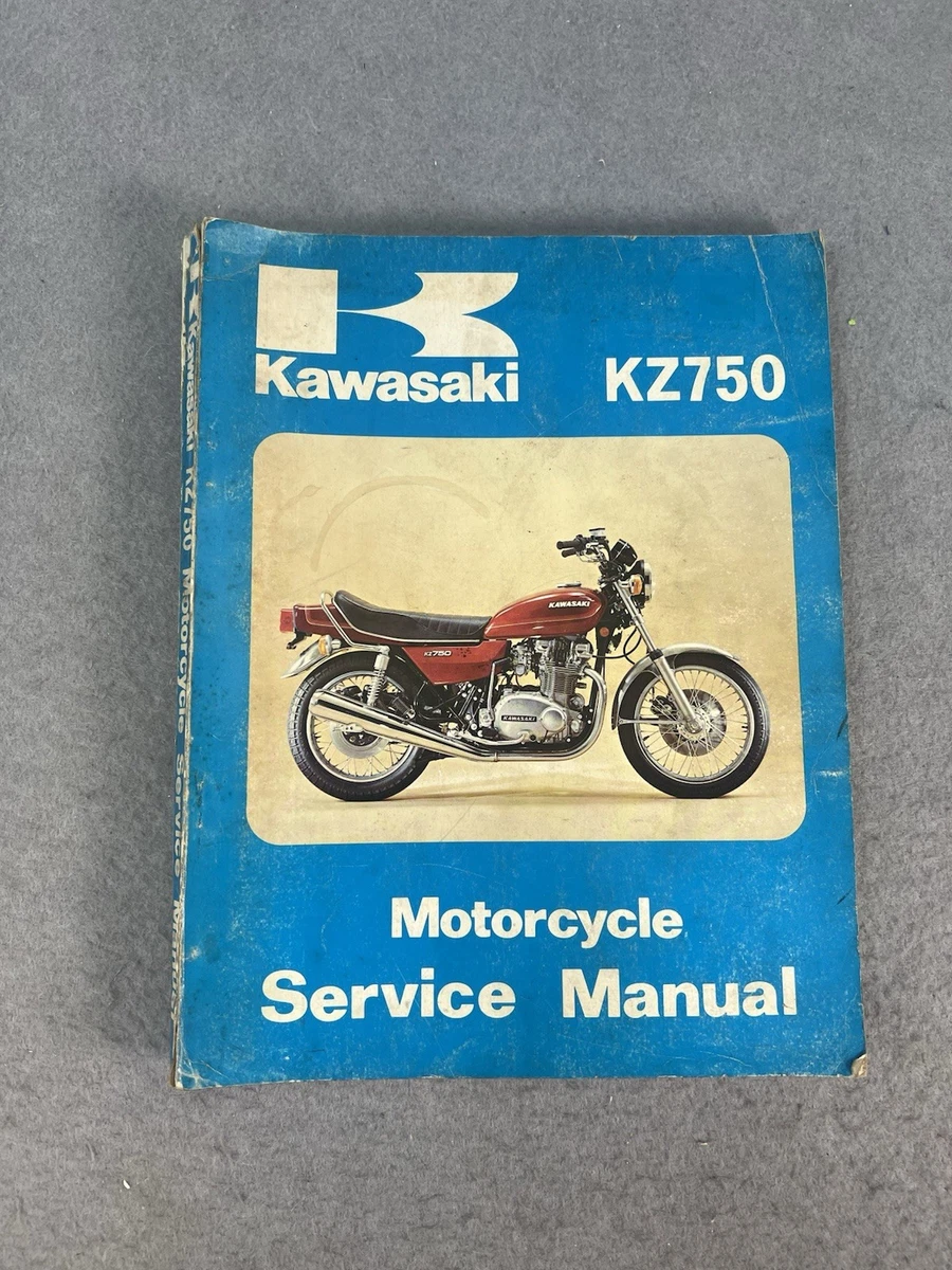Kawasaki Motorcycle Manuals and Literature KZ750 Repair for sale