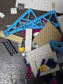 LEGO Friends 41324 Snow Resort Ski Lift Partial Incomplete Parts Lot