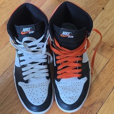 Nike Air Jordan 1 Mens High Top Lace-Up Sneak...