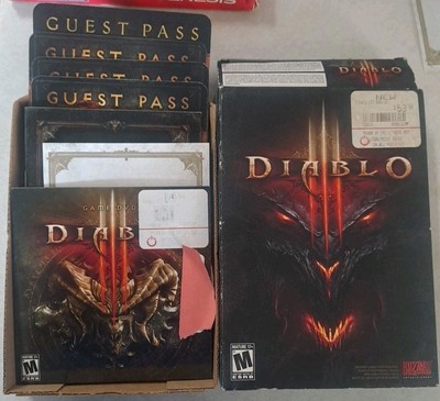   Diablo III (3) (Windows/Mac DVD-ROM, 2012 w/ Manual & Game Key, Blizzard)