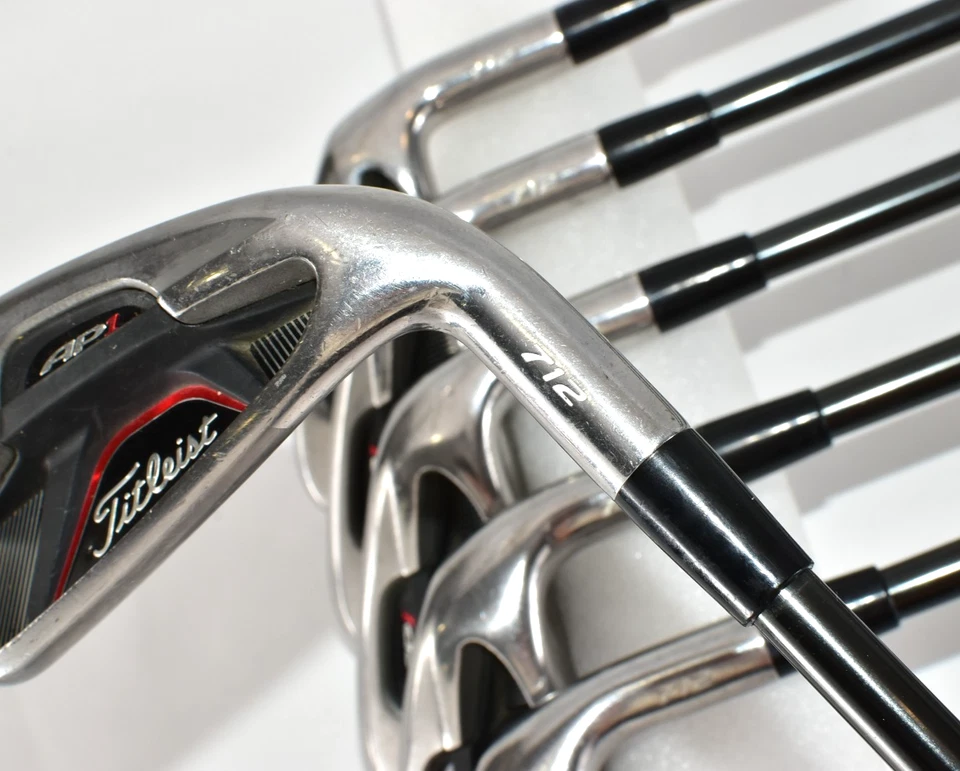 Titleist AP1 712 6p 5-6-7-8-9-Pw RH Set di ferri da golf Stiff Rombax 60... - Immagine 2 di 4