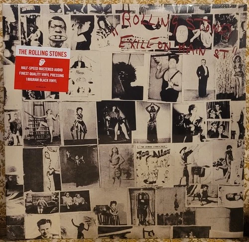 Rolling Stones EXILE ON MAINSTREET - Half-Speed Master 2 LP 180 grams - SEALED!