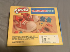 Bravest Studios Claymation Costume Shoes Red/White Adult Unisex Size 9