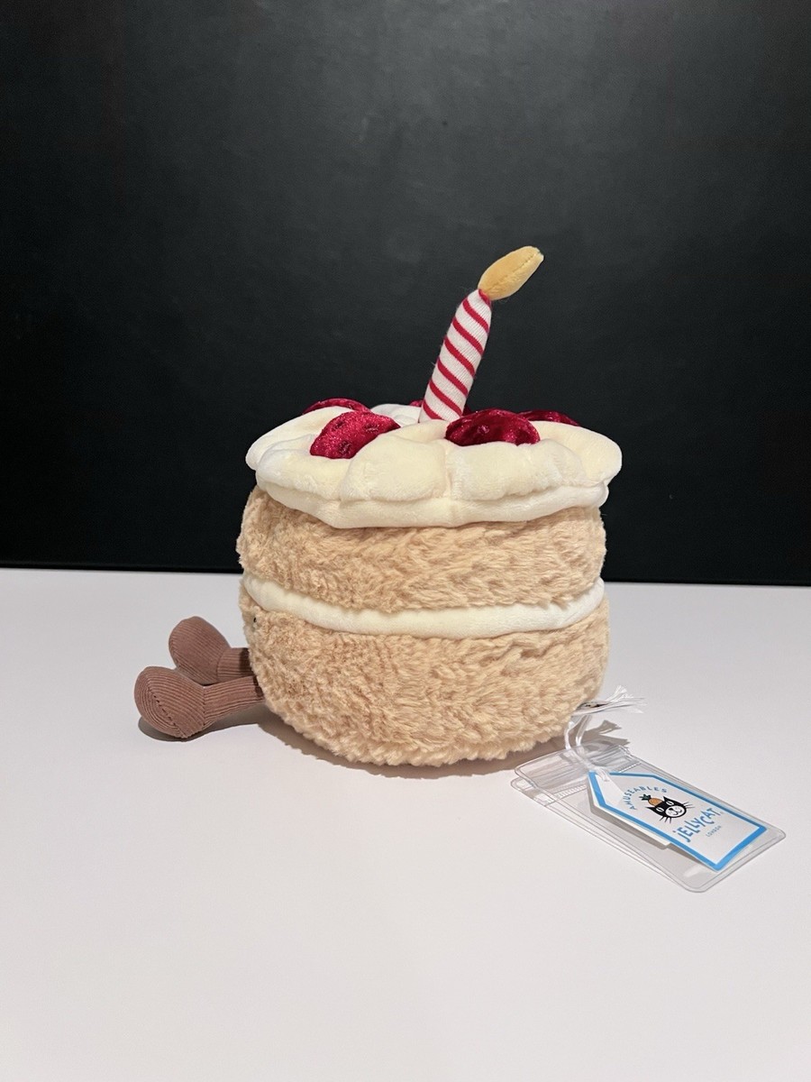 AUTHENTIC‼️NWT Jellycat Amuseables Birthday Cake gift -FAST SHIP