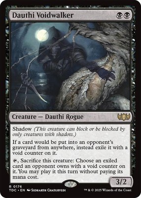 Dauthi Voidwalker TDC 176 English NM - MTG