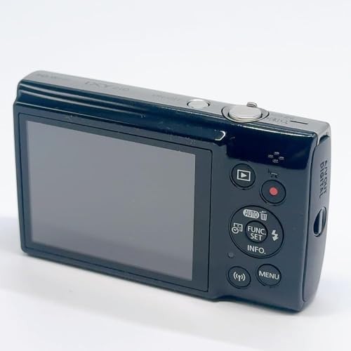 Canon IXY 210 Digital Camera Black 20MP 8x Zoom Tested Compact