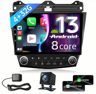 8Core 4+32G For Honda Accord 7 2003-2007 Android 13 Carplay Car Stereo Radio GPS